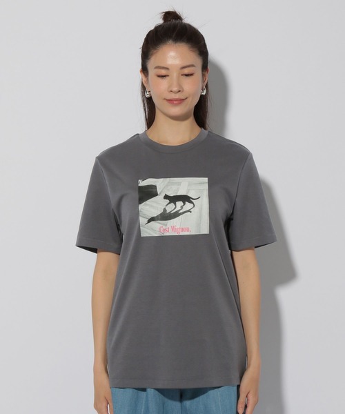 サマ見えベーシックTシャツ/318892（Tシャツ/カットソー