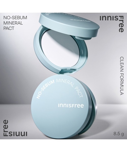 INNISFREE（イニスフリー）の「ノーセバム ミネラルパクト S（フェイスパウダー・レディース・その他・FREE）」の3枚目の写真