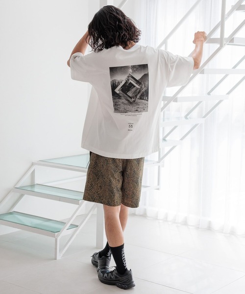HEREIAM(ヘレイアム)の「【HEREIAM MEN】ユニセックス/吸水速乾&接触冷感/FORTH TEE(Tシャツ/カットソー・メンズ・ホワイト/ブラック/ライトピンク・MEDIUM/LARGE)」の20枚目の写真