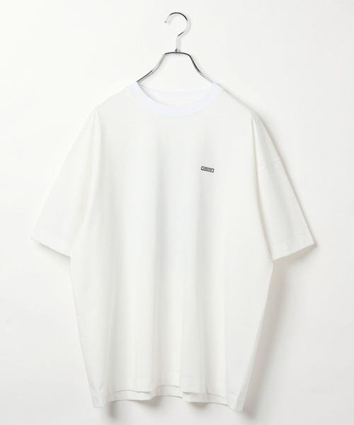 HEREIAM(ヘレイアム)の「【HEREIAM MEN】ユニセックス/吸水速乾&接触冷感/FORTH TEE(Tシャツ/カットソー・メンズ・ホワイト/ブラック/ライトピンク・MEDIUM/LARGE)」の4枚目の写真