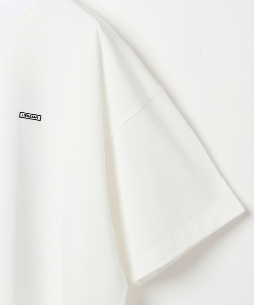 HEREIAM(ヘレイアム)の「【HEREIAM MEN】ユニセックス/吸水速乾&接触冷感/FORTH TEE(Tシャツ/カットソー・メンズ・ホワイト/ブラック/ライトピンク・MEDIUM/LARGE)」の7枚目の写真