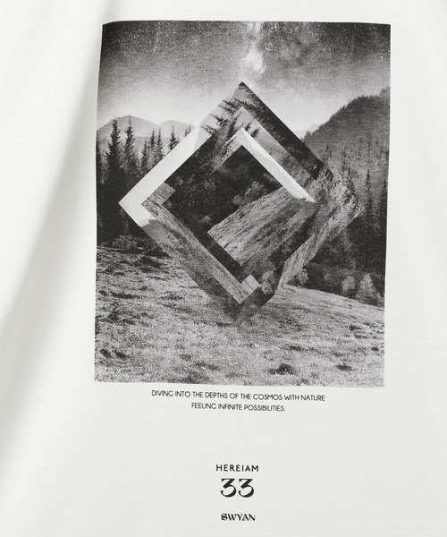 HEREIAM(ヘレイアム)の「【HEREIAM MEN】ユニセックス/吸水速乾&接触冷感/FORTH TEE(Tシャツ/カットソー・メンズ・ホワイト/ブラック/ライトピンク・MEDIUM/LARGE)」の11枚目の写真