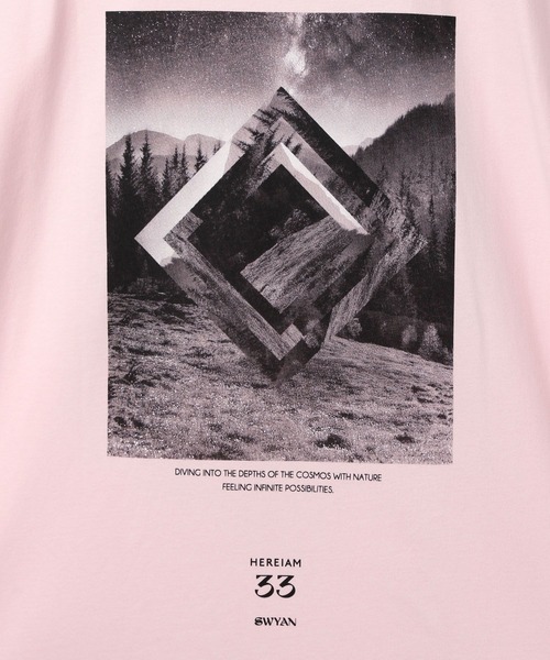 HEREIAM(ヘレイアム)の「【HEREIAM MEN】ユニセックス/吸水速乾&接触冷感/FORTH TEE(Tシャツ/カットソー・メンズ・ホワイト/ブラック/ライトピンク・MEDIUM/LARGE)」の17枚目の写真
