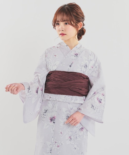 Honeys（ハニーズ）の「兵児帯（和装小物・レディース・レッド系その他/ライトブラウン/レッド系その他2/レッド系その他3/グレイッシュベージュ/ブラウン/ネイビー/ベージュ/ブラック・F）」の11枚目の写真