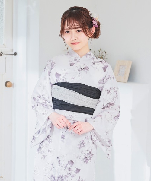 Honeys（ハニーズ）の「兵児帯（和装小物・レディース・レッド系その他/ライトブラウン/レッド系その他2/レッド系その他3/グレイッシュベージュ/ブラウン/ネイビー/ベージュ/ブラック・F）」の14枚目の写真