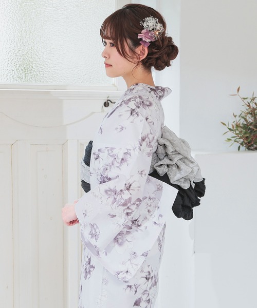 Honeys（ハニーズ）の「兵児帯（和装小物・レディース・レッド系その他/ライトブラウン/レッド系その他2/レッド系その他3/グレイッシュベージュ/ブラウン/ネイビー/ベージュ/ブラック・F）」の15枚目の写真