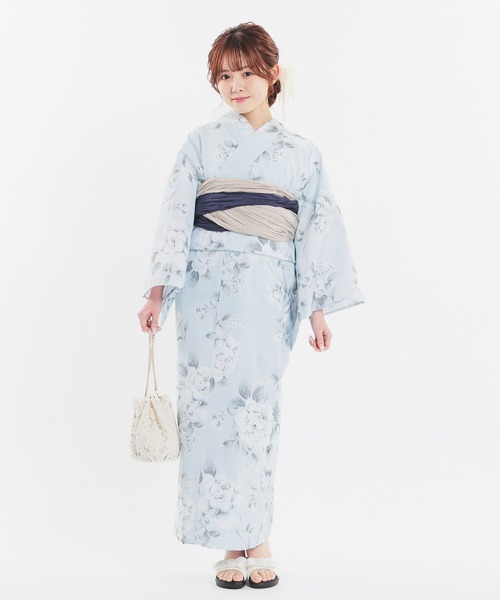 Honeys（ハニーズ）の「兵児帯（和装小物・レディース・レッド系その他/ライトブラウン/レッド系その他2/レッド系その他3/グレイッシュベージュ/ブラウン/ネイビー/ベージュ/ブラック・F）」の17枚目の写真