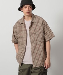 LAKOLE | シアサッカーチェックシャツ / 320213(シャツ/ブラウス)