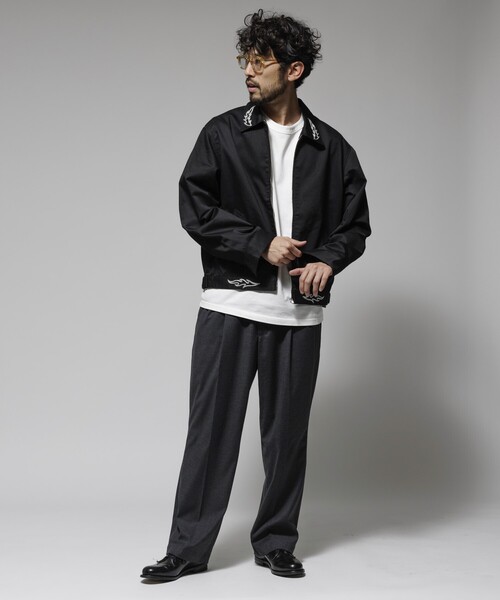 RED KAP 別注 SMU JK-22 Work Zip JACKET RED KAP/別注 SMU JK-22 Work Zip Western Embroidery JACKET