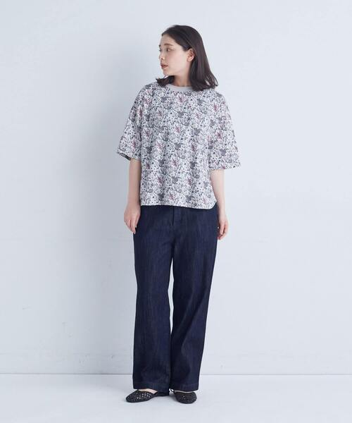 ADIEU TRISTESSE - ADIEU TRISTESSE❤️リバティブラウス　アデュートリステス リバティプリントブラウス｜BIGI online store - ビギ