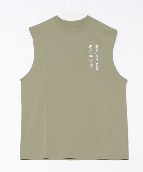RVCA(ルーカ)の「RVCA メンズ RVCA HALF TONE SFTT サーフタンクトップ 【2025年夏モデル】/ルーカタンクトップラッシュガード(水着)(ラッシュガード・メンズ・ブラック/ホワイト/ブルー系その他/グリーン系その他・SMALL/MEDIUM/LARGE/X-LARGE)」の3枚目の写真