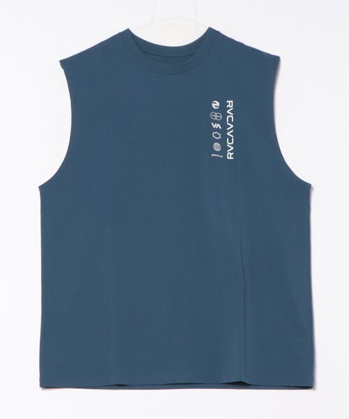 RVCA(ルーカ)の「RVCA メンズ RVCA HALF TONE SFTT サーフタンクトップ 【2025年夏モデル】/ルーカタンクトップラッシュガード(水着)(ラッシュガード・メンズ・ブラック/ホワイト/ブルー系その他/グリーン系その他・SMALL/MEDIUM/LARGE/X-LARGE)」の4枚目の写真