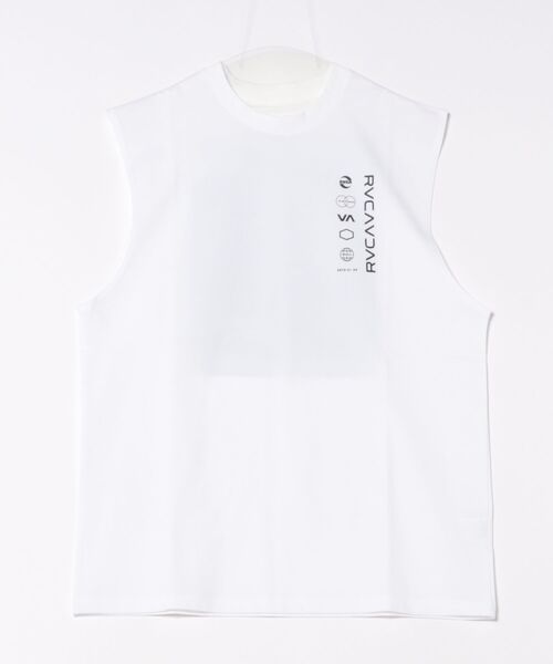 RVCA(ルーカ)の「RVCA メンズ RVCA HALF TONE SFTT サーフタンクトップ 【2025年夏モデル】/ルーカタンクトップラッシュガード(水着)(ラッシュガード・メンズ・ブラック/ホワイト/ブルー系その他/グリーン系その他・SMALL/MEDIUM/LARGE/X-LARGE)」の2枚目の写真