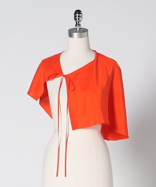 LOEFF（ロエフ）の「＜LOEFF＞シルク ハブタエ サロン（ベルト・レディース・ブラック/ライム/オレンジ・FREE）」の3枚目の写真