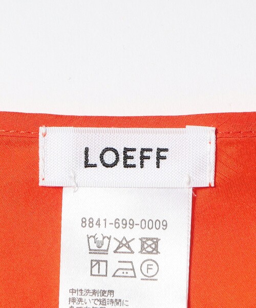 LOEFF（ロエフ）の「＜LOEFF＞シルク ハブタエ サロン（ベルト・レディース・ブラック/ライム/オレンジ・FREE）」の22枚目の写真