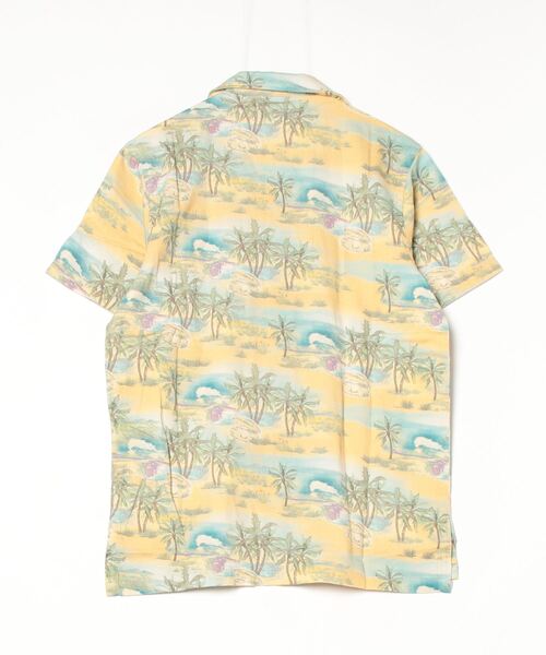 Nudie Jeans(ヌーディージーンズ)の「Nudie Jeans/ヌーディージーンズ Arvid Pearls Hawaii Shirt / ハワイ柄シャツ / Mustard(シャツ/ブラウス・メンズ・ブルー系その他・S/M/L/XL)」の2枚目の写真