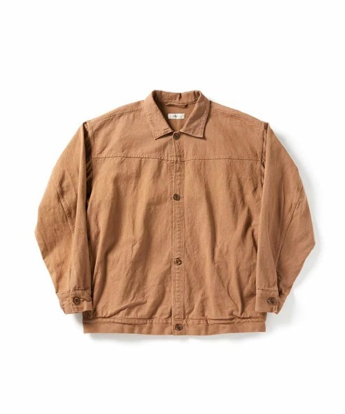 alvana(アルヴァナ)の「【alvana】NATURAL TWILL SHORT JACKET / ブラウン [ALV-9(その他アウター・メンズ・ブラウン・L)」の2枚目の写真