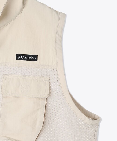 Columbia（コロンビア）の「Columbia／シュガーブルック ベスト／コロンビア／オールメッシュ（ベスト・メンズ・ブラック/ストーン/グリーン・L/M/XL/S）」の9枚目の写真