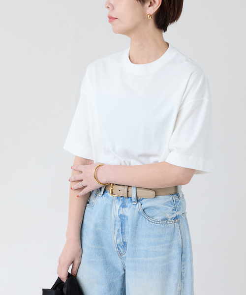 SLOANE(スローン)の「《追加》SLOANE スローン 別注Tシャツ(Tシャツ/カットソー・レディース・ホワイト/ネイビー・FREE)」の3枚目の写真