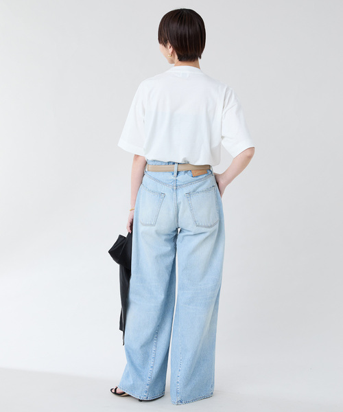 SLOANE(スローン)の「《追加》SLOANE スローン 別注Tシャツ(Tシャツ/カットソー・レディース・ホワイト/ネイビー・FREE)」の8枚目の写真
