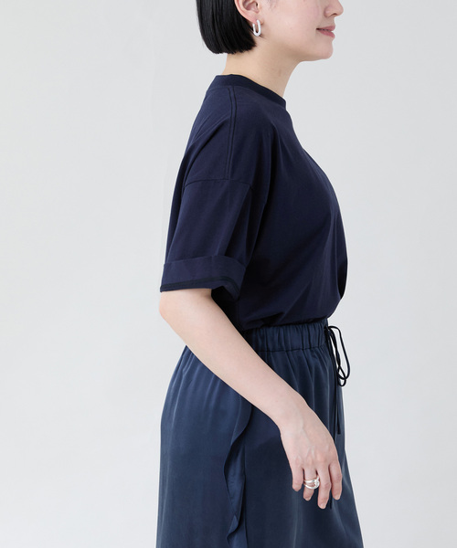 SLOANE(スローン)の「《追加》SLOANE スローン 別注Tシャツ(Tシャツ/カットソー・レディース・ホワイト/ネイビー・FREE)」の13枚目の写真