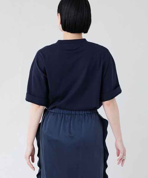 SLOANE(スローン)の「《追加》SLOANE スローン 別注Tシャツ(Tシャツ/カットソー・レディース・ホワイト/ネイビー・FREE)」の14枚目の写真
