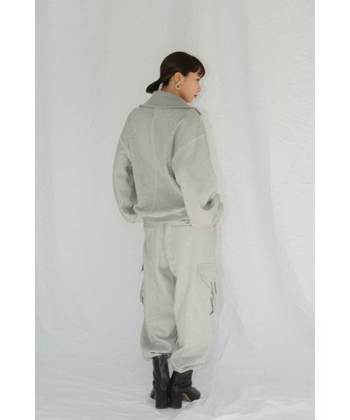 Knuth Marf(クヌースマーフ)の「cargo sweat pants(unisex)(スウェットパンツ・レディース・グレー/ブラック/アイボリー・MEDIUM/SMALL/X-SMALL)」の14枚目の写真