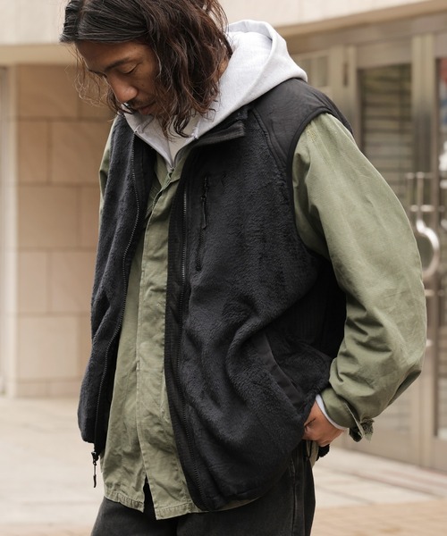 ROTHCO(ロスコ)の「Rothco/ロスコ Fleece Vest フリースベスト(ベスト・メンズ・ブラウン/ブラック・M/L)」の2枚目の写真