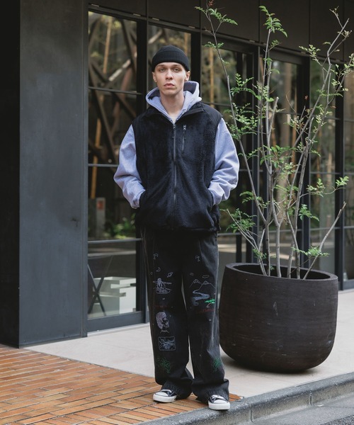 ROTHCO(ロスコ)の「Rothco/ロスコ Fleece Vest フリースベスト(ベスト・メンズ・ブラウン/ブラック・M/L)」の3枚目の写真