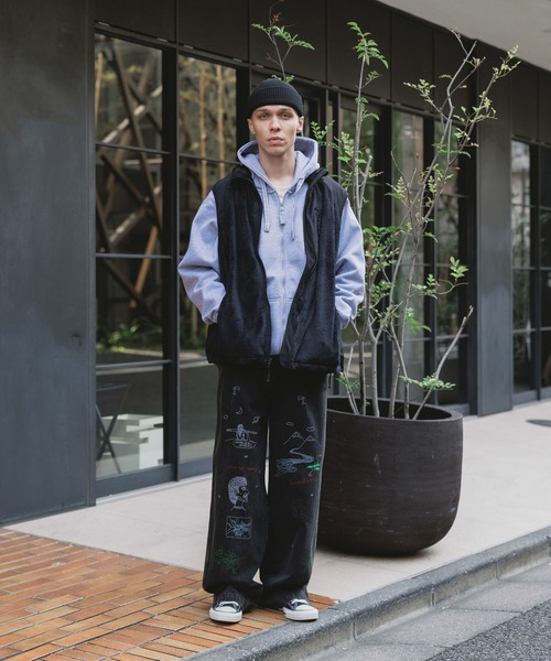 ROTHCO(ロスコ)の「Rothco/ロスコ Fleece Vest フリースベスト(ベスト・メンズ・ブラウン/ブラック・M/L)」の4枚目の写真