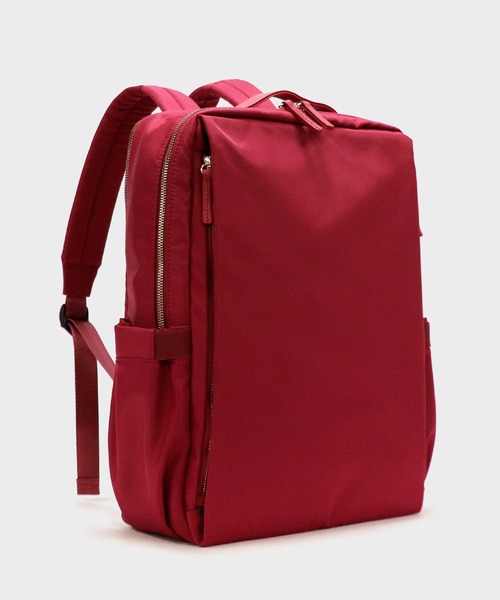 BASE（ベース）の「9ポケット ユニセックス 通勤 通学 リュック（バックパック/リュック・レディース・ダークグレー/ネイビー/グレー/ダークベージュ/ピンク系その他/ブルー/ブラック/カーキ/グレイッシュベージュ/ベージュ/ボルドー/ダークブラウン・FREE）」の12枚目の写真