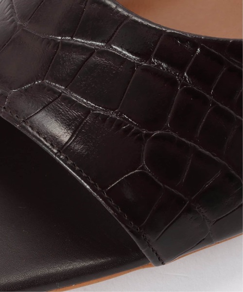 La TOTALITE（ラトータリテ）の「《追加》ANNISE./アニス クロコパターンミュール（サンダル・レディース・ブラウン・36/38/37）」の9枚目の写真