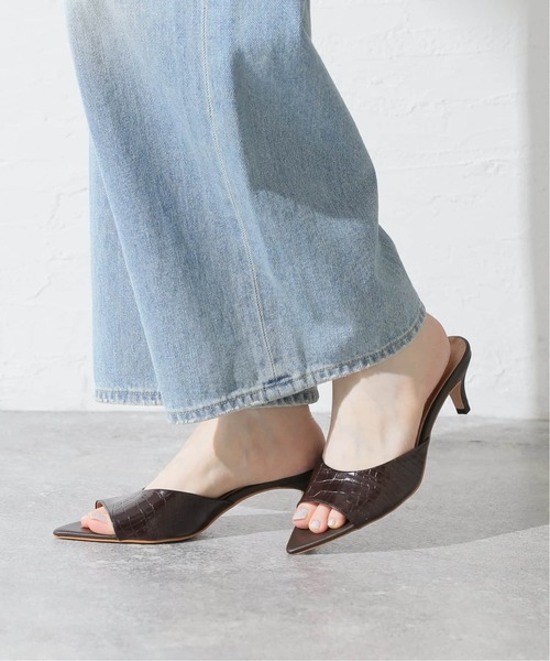 La TOTALITE（ラトータリテ）の「《追加》ANNISE./アニス クロコパターンミュール（サンダル・レディース・ブラウン・36/38/37）」の11枚目の写真