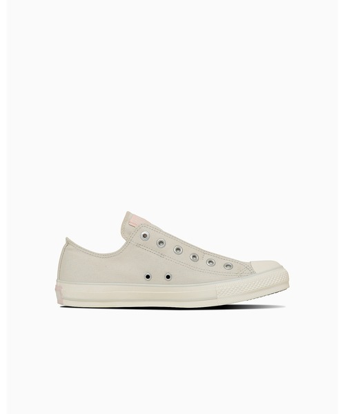 CONVERSE ALL STAR(コンバースオールスター)の「ALL STAR SLIP FE OX / オールスター スリップ FE OX(スニーカー・レディース・ホワイト×ライトピンク・9.5/9/8.5/8/7.5/7/6.5/5.5/5/4.5/3/3.5/4)」の3枚目の写真