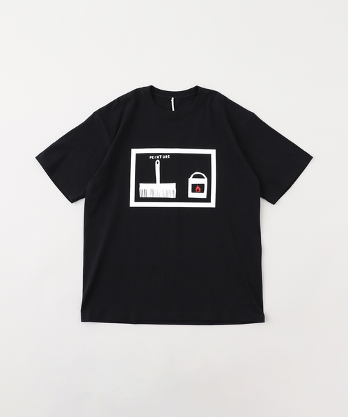 m's braque (エムズ ブラック) Printed Tシャツ Peinture（T