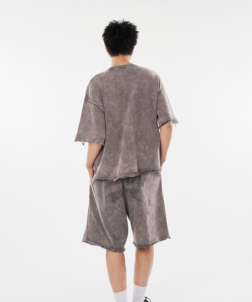 kutir(クティール)の「VINTAGELIKE SWEAT SHORTS/ヴィンテージライクスウェットショーツ(スウェットパンツ・メンズ・ブラック/ブラウン/ブルー/グレー/レッド・SMALL/MEDIUM/LARGE)」の17枚目の写真