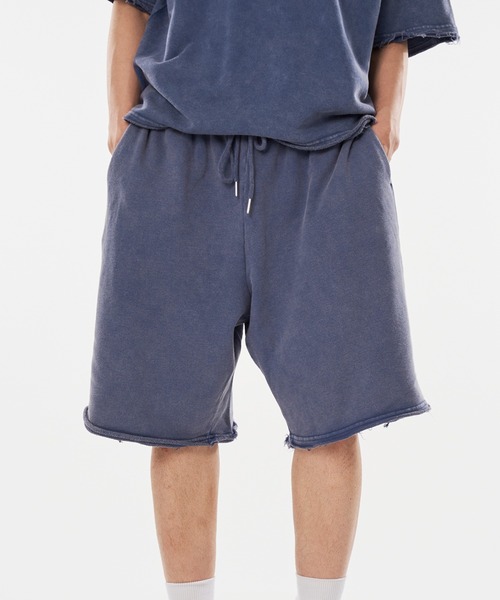 kutir(クティール)の「VINTAGELIKE SWEAT SHORTS/ヴィンテージライクスウェットショーツ(スウェットパンツ・メンズ・ブラック/ブラウン/ブルー/グレー/レッド・SMALL/MEDIUM/LARGE)」の10枚目の写真
