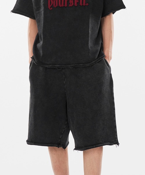 kutir(クティール)の「VINTAGELIKE SWEAT SHORTS/ヴィンテージライクスウェットショーツ(スウェットパンツ・メンズ・ブラック/ブラウン/ブルー/グレー/レッド・SMALL/MEDIUM/LARGE)」の16枚目の写真