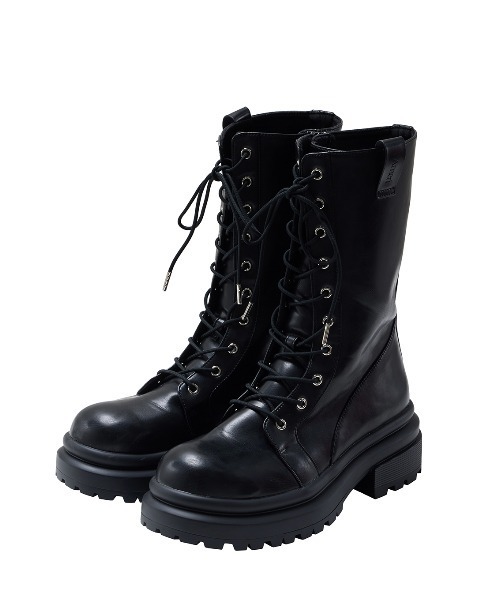 Ameri(アメリ)の「LACE UP TANK SOLE BOOTS(ブーツ・レディース・ブラック/ブラウン/カーキ・SMALL/MEDIUM/LARGE)」の10枚目の写真