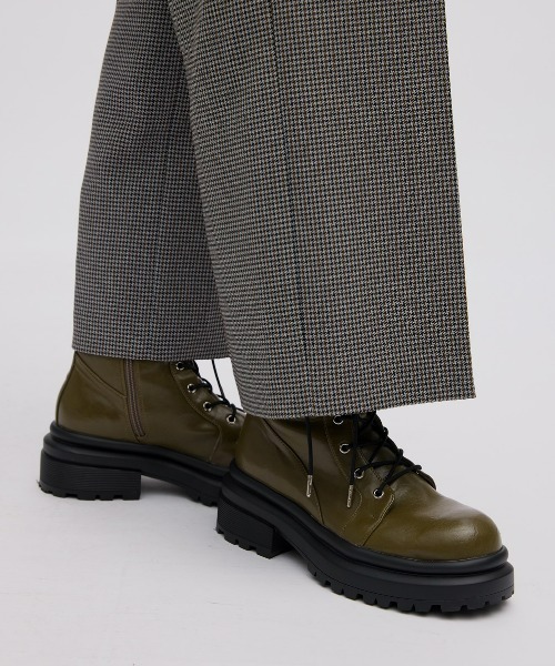 セール】LACE UP TANK SOLE BOOTS（ブーツ）｜Ameri（アメリ）の