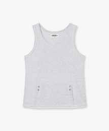 aeae（エーイーエーイー）の「LACE POCKET SLEEVELESS（タンクトップ）」