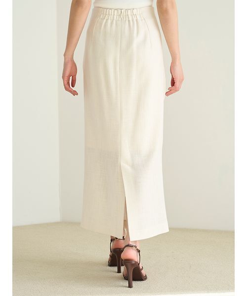 SNIDEL（スナイデル）の「ギャザータイトスカート（スカート・レディース・アイボリー/その他/ブラウン・0/1）」の10枚目の写真