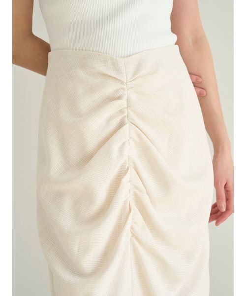 SNIDEL（スナイデル）の「ギャザータイトスカート（スカート・レディース・アイボリー/その他/ブラウン・0/1）」の12枚目の写真