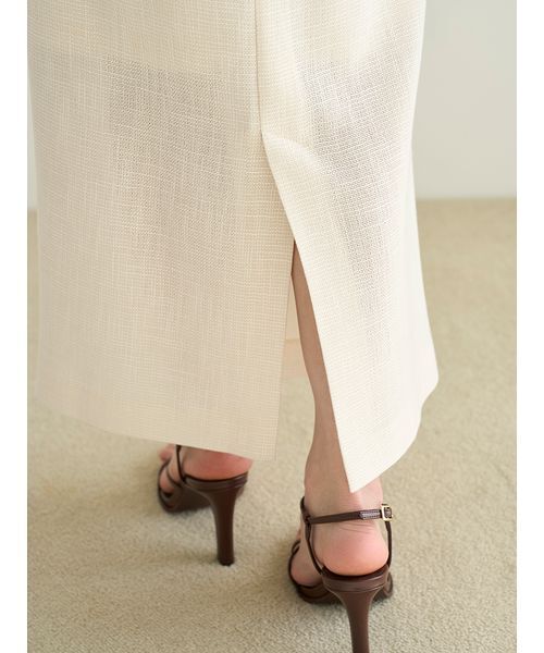 SNIDEL（スナイデル）の「ギャザータイトスカート（スカート・レディース・アイボリー/その他/ブラウン・0/1）」の15枚目の写真