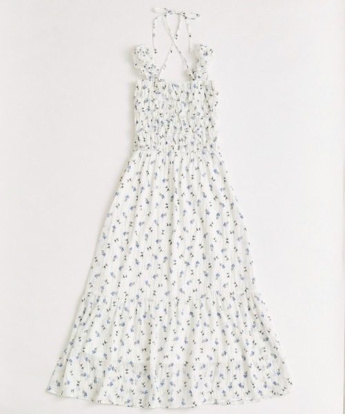 OLIVE des OLIVE(オリーブデオリーブ)の「フリルシャーリングワンピース(ワンピース・レディース・ネイビー/オフホワイト/サックスブルー/ピンク・SMALL/MEDIUM)」の12枚目の写真