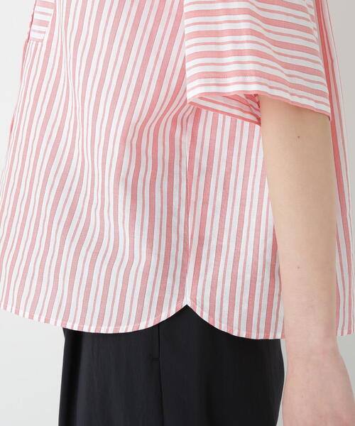 セール】◇コットンストライプボックスシャツ（シャツ/ブラウス