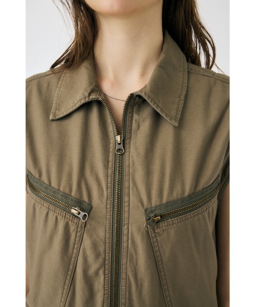 MOUSSY（マウジー）の「【セットアップ対応】DETACHABLE オールインワン（つなぎ/オールインワン・レディース・ブラック/ライトカーキ・1/2）」の12枚目の写真