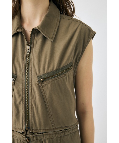 MOUSSY（マウジー）の「【セットアップ対応】DETACHABLE オールインワン（つなぎ/オールインワン・レディース・ブラック/ライトカーキ・1/2）」の13枚目の写真