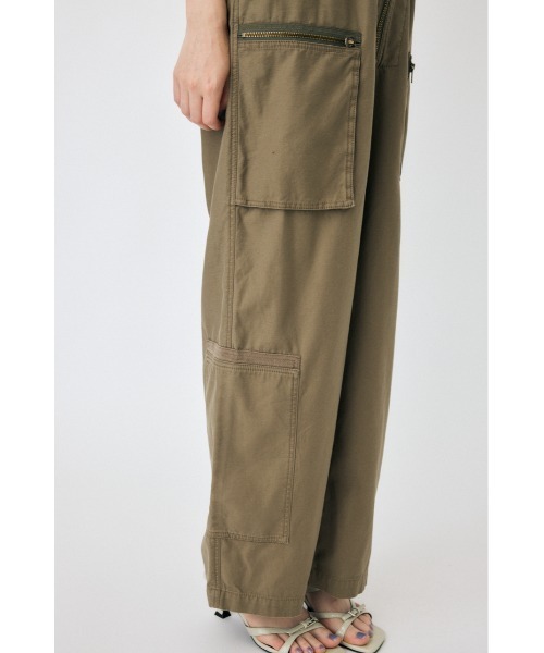 MOUSSY（マウジー）の「【セットアップ対応】DETACHABLE オールインワン（つなぎ/オールインワン・レディース・ブラック/ライトカーキ・1/2）」の17枚目の写真