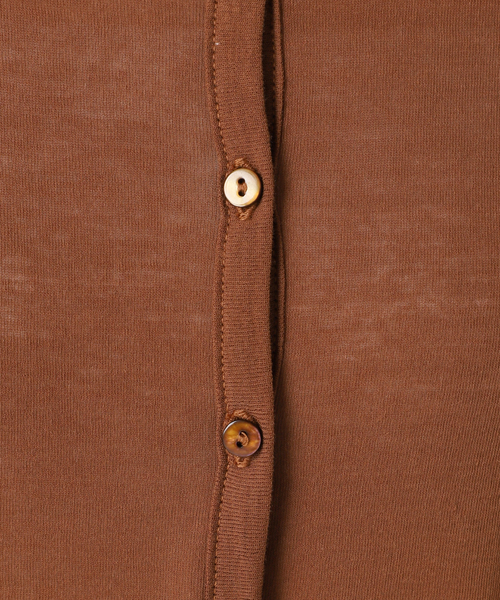 Plageプラージュ SHEER RIB CROPPED カーディガン plage（プラージュ）の「SHEER RIB CROPPED カーディガン